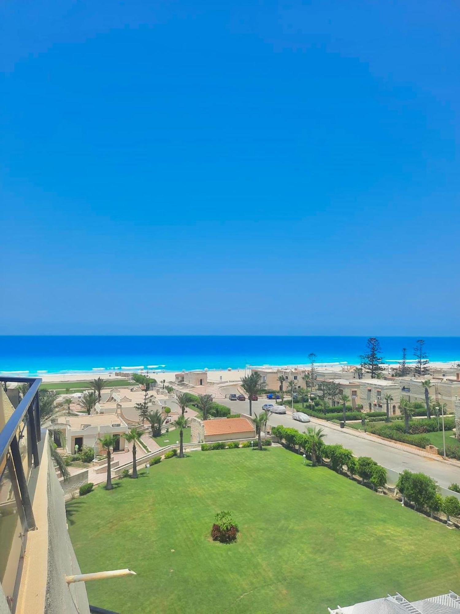 Borg El Arab Beach Resort Extérieur photo View of the Mediterranean Sea from the city